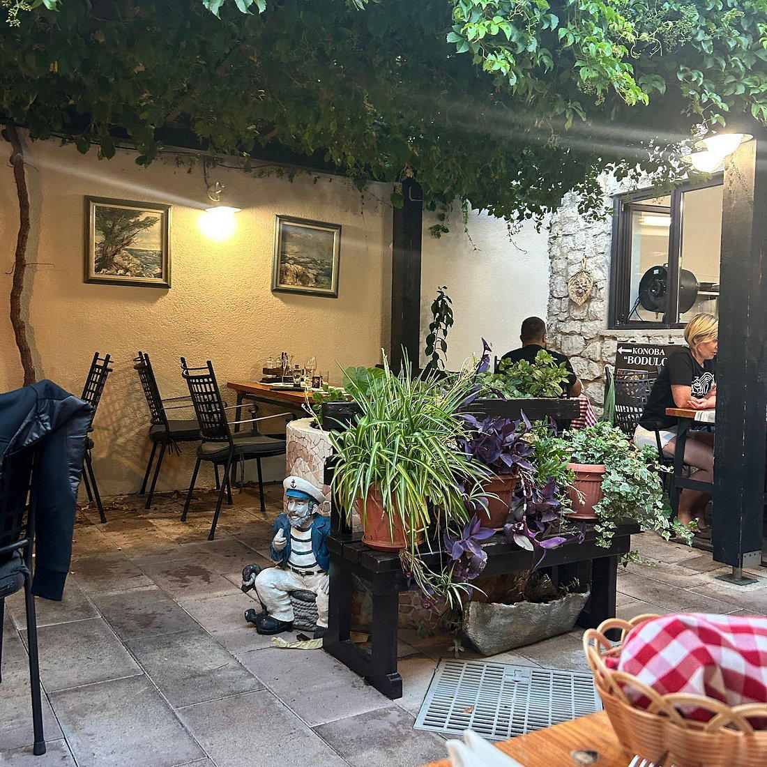 Bodulo restaurant in Pag, Croatia
