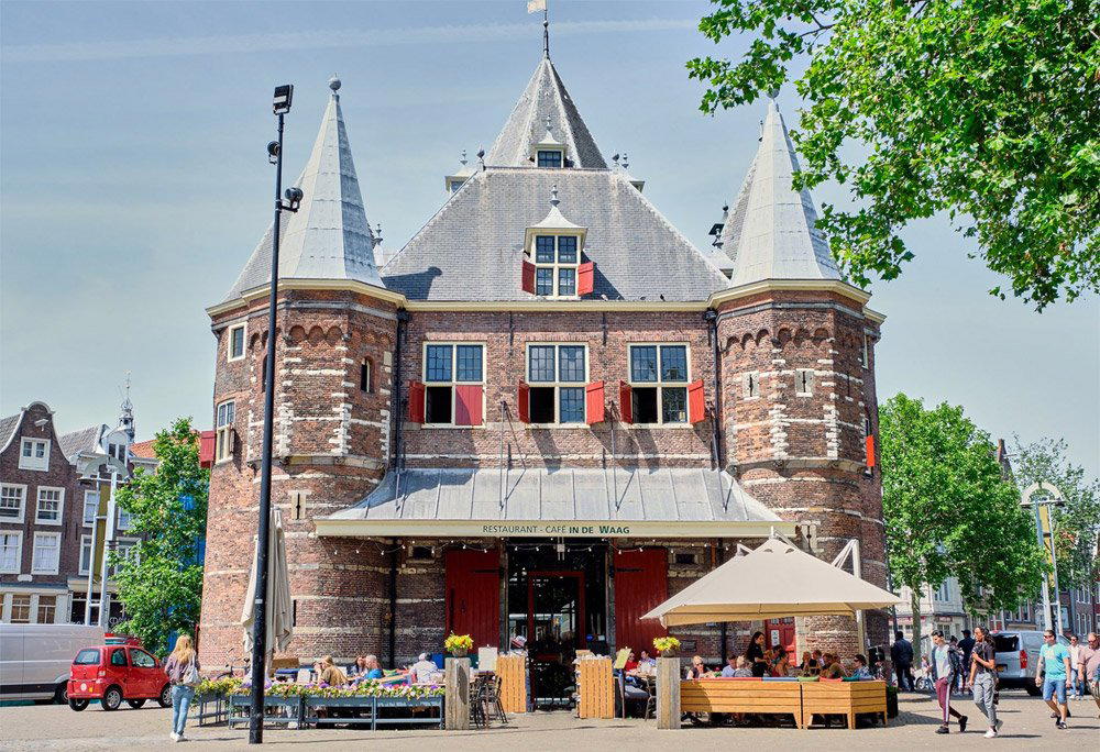 Waag restaurant in Amsterdam, Netherlands