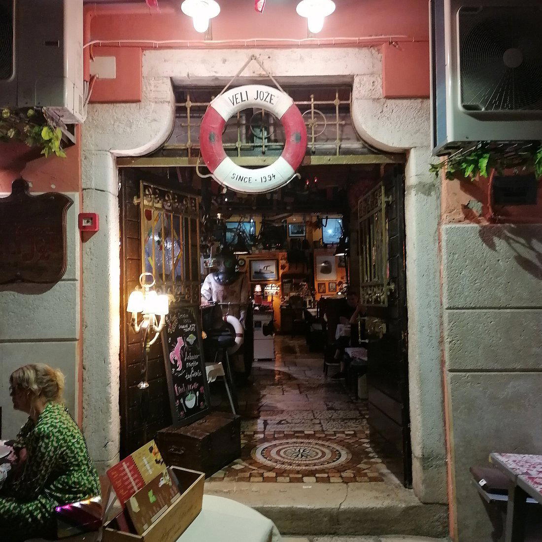 Veli Jože restaurant in Rovinj, Croatia