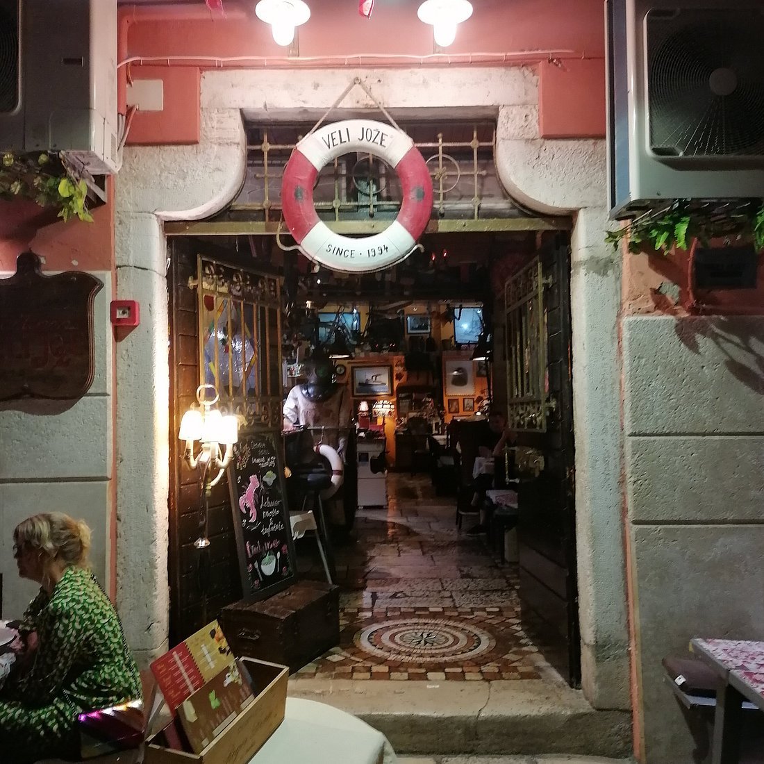 Veli Jože restaurant in Rovinj, Croatia