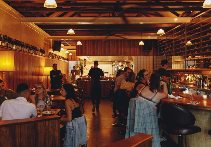 Old Palm Liquor restaurant in Melbourne, Australia