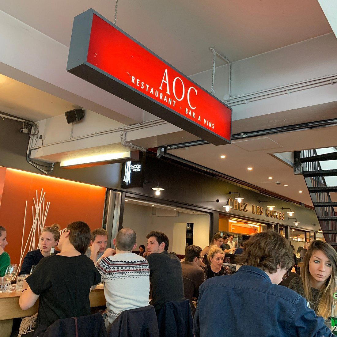 AOC restaurant in Lyon, France