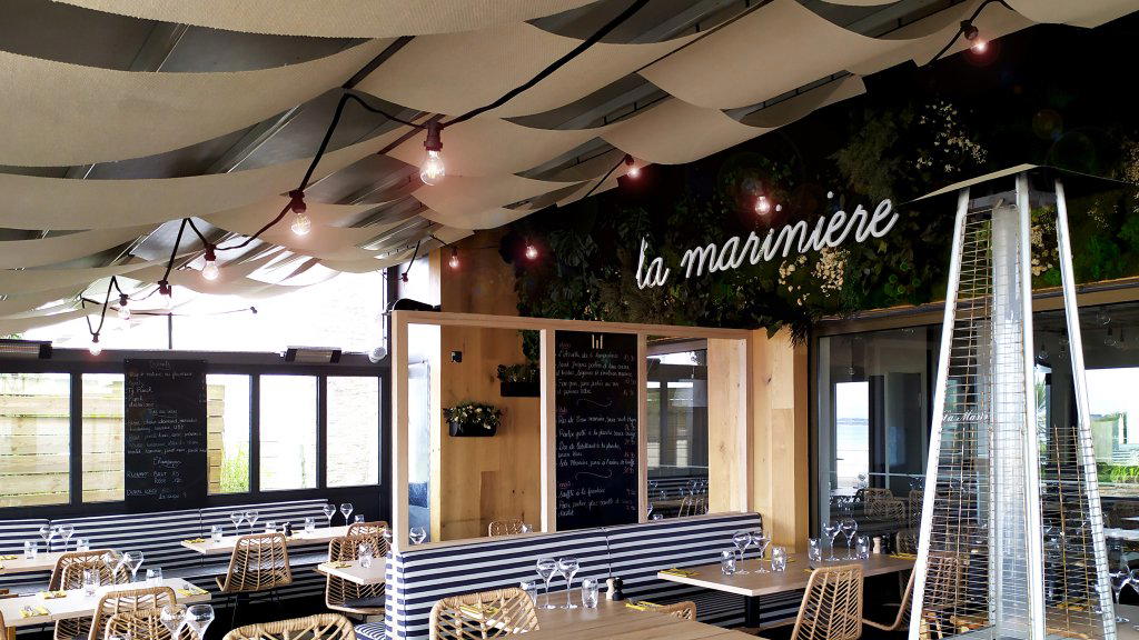 La Marinière restaurant in Saint-Cast-le-Guildo, France