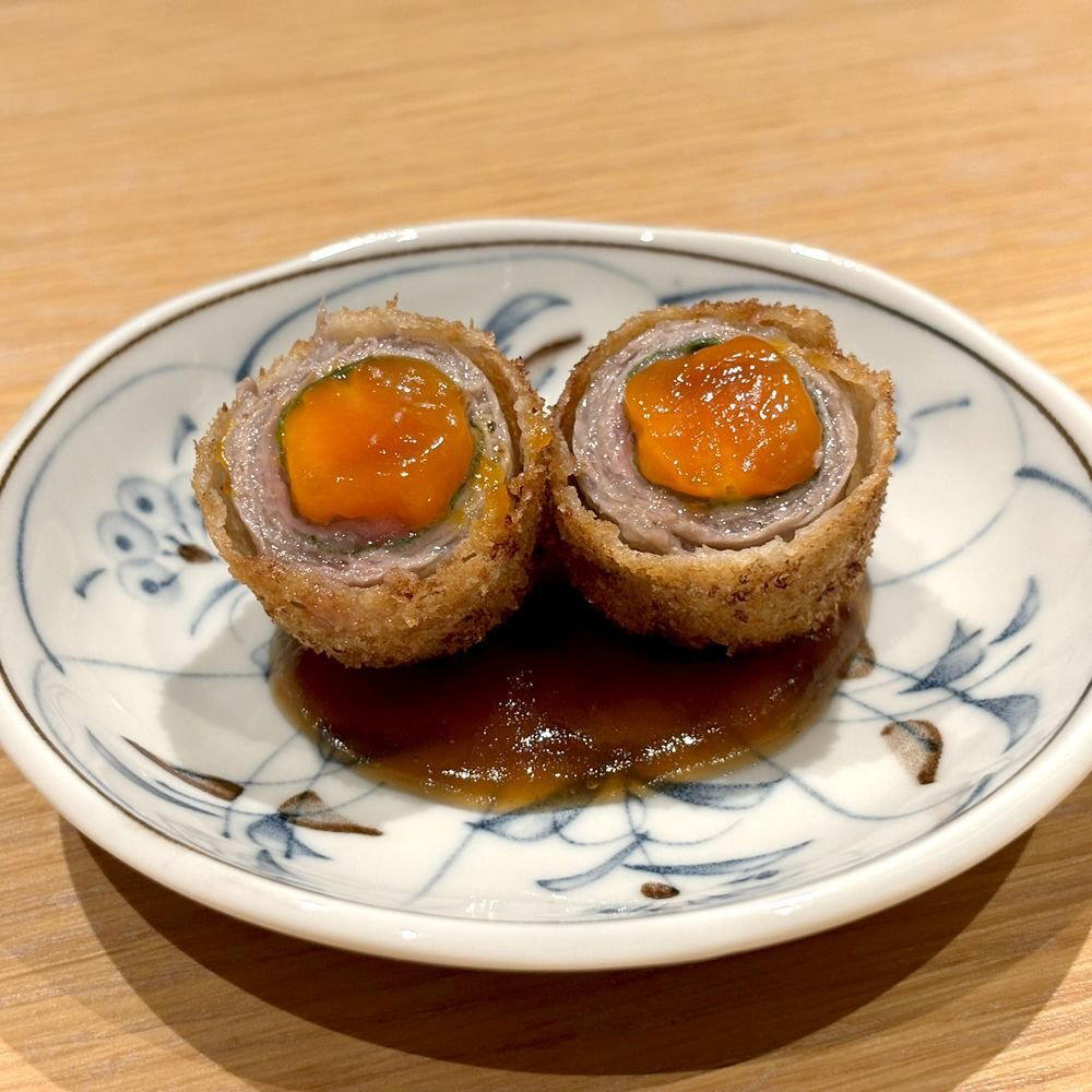 Kushiage KAWATA restaurant in Tokyo, Japan