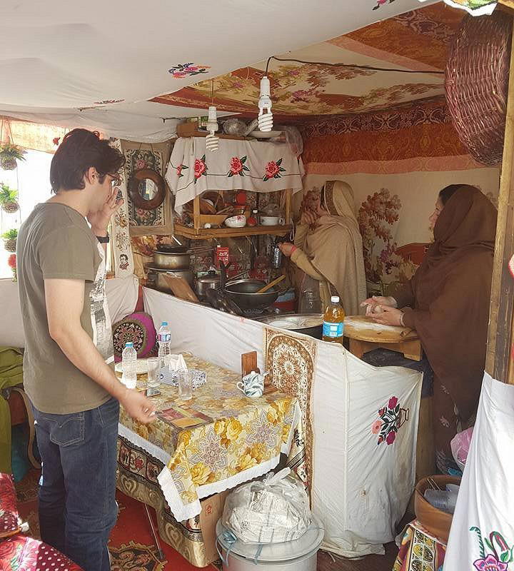 Hunza Food Pavilion restaurant in Karimabad, Pakistan