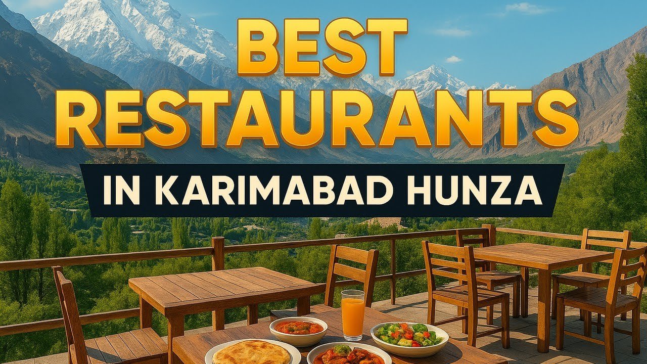 Hunza Food Pavilion restaurant in Karimabad, Pakistan