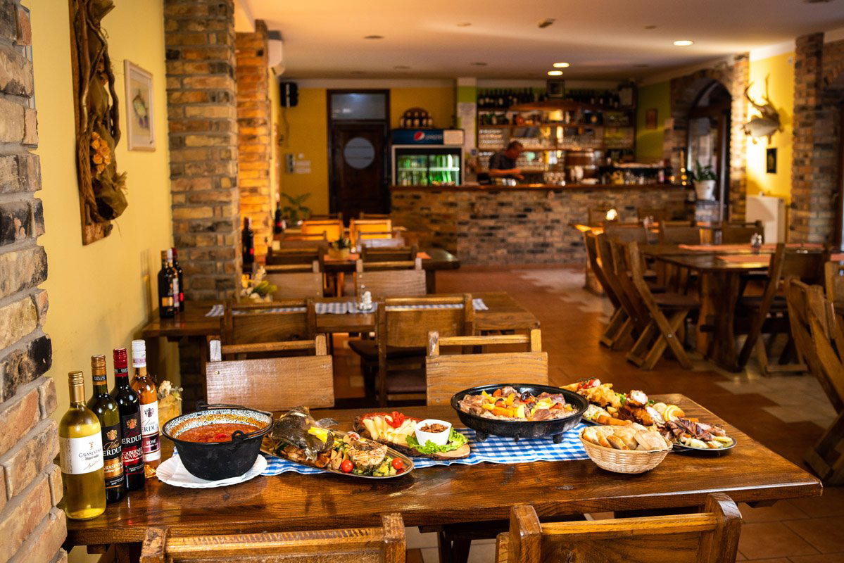 Stari Mlin restaurant in Erdut, Croatia