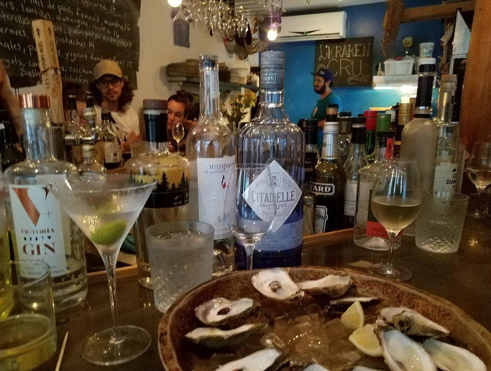 Kraken Cru restaurant in Quebec City, Canada