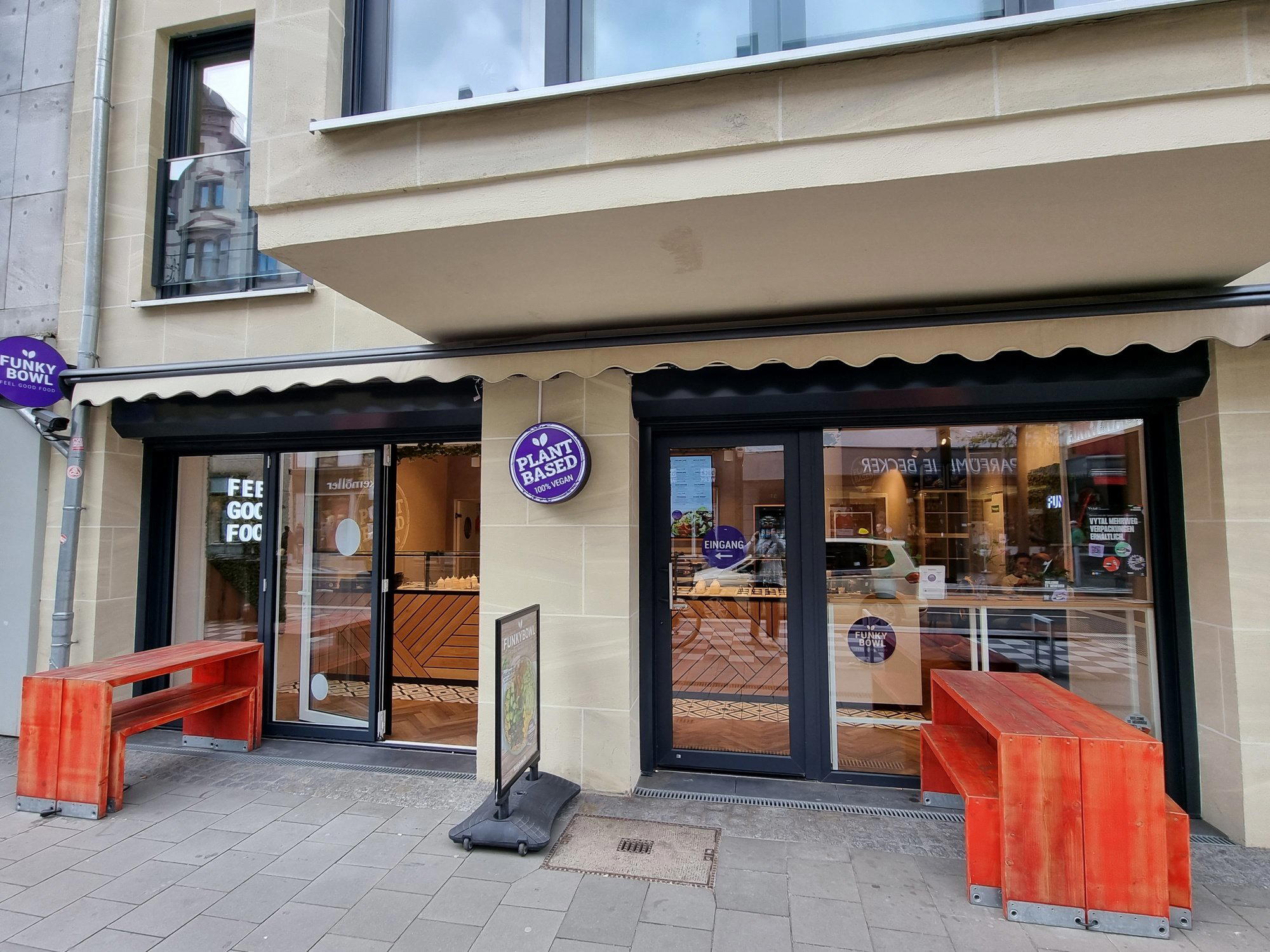 Funkybowl restaurant in Düsseldorf, Germany