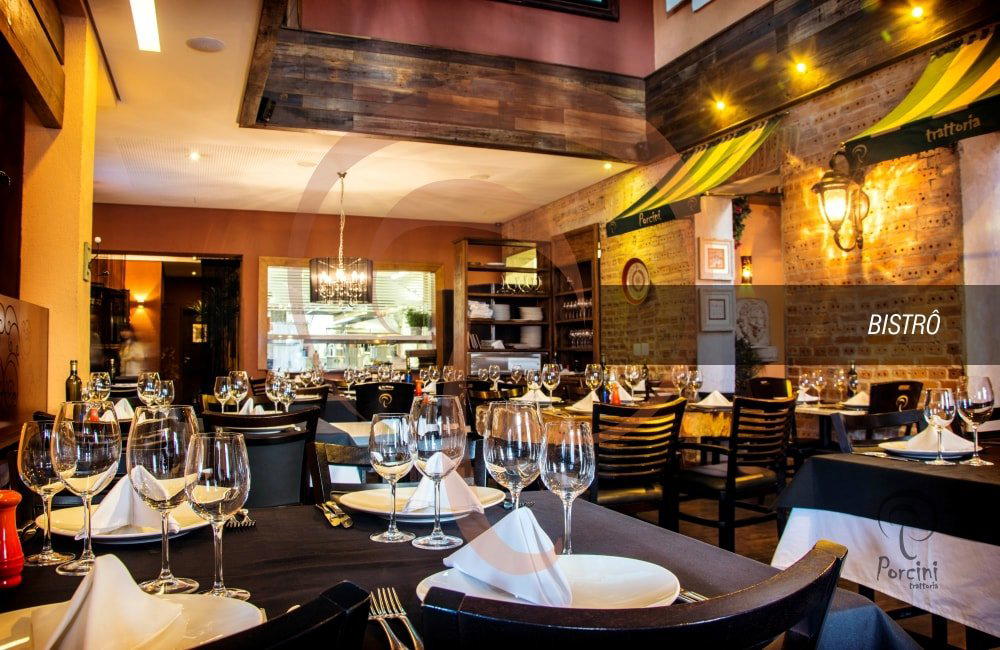 Porcini Trattoria restaurant in Curitiba, Brazil