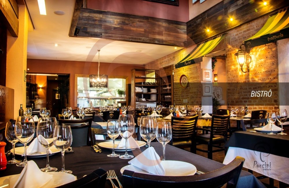 Porcini Trattoria restaurant in Curitiba, Brazil