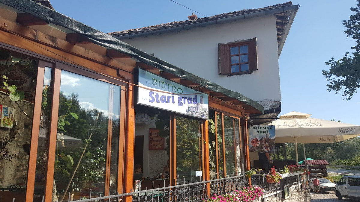 Bistro Stari Grad restaurant in Metkovic, Bosnia and Herzegovina