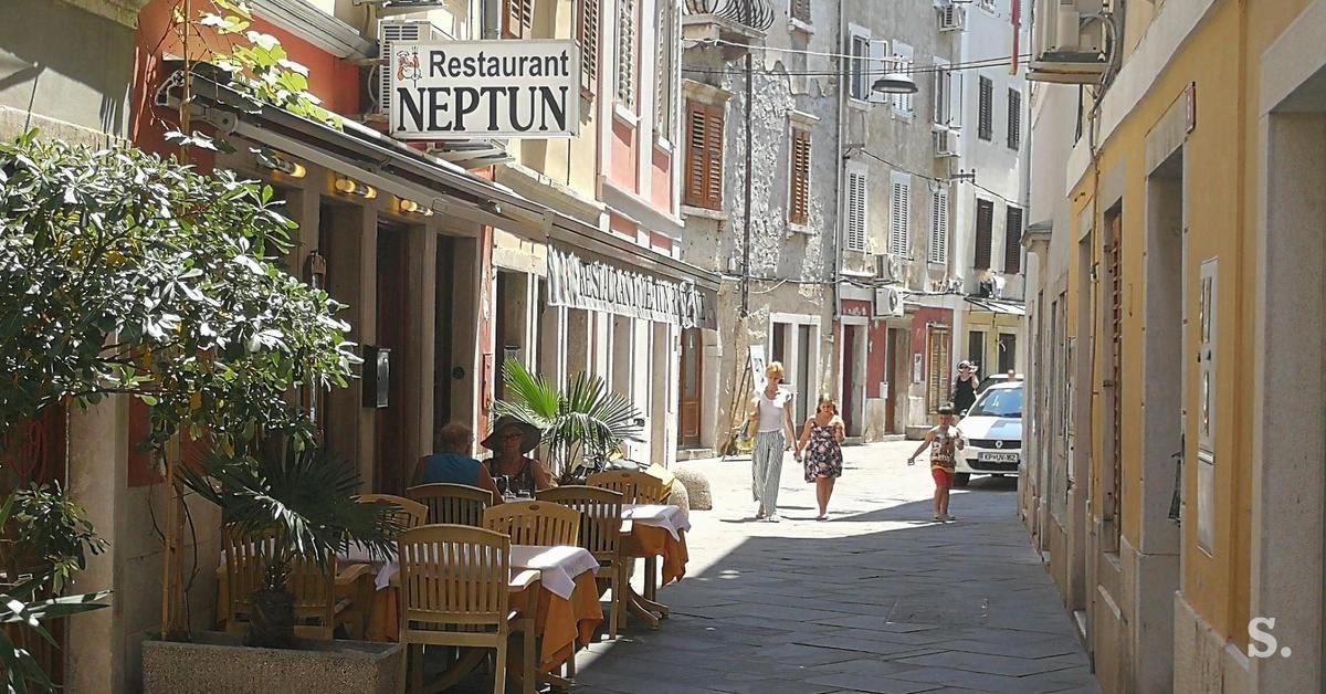 Gostišče Neptun restaurant in Piran, Slovenia
