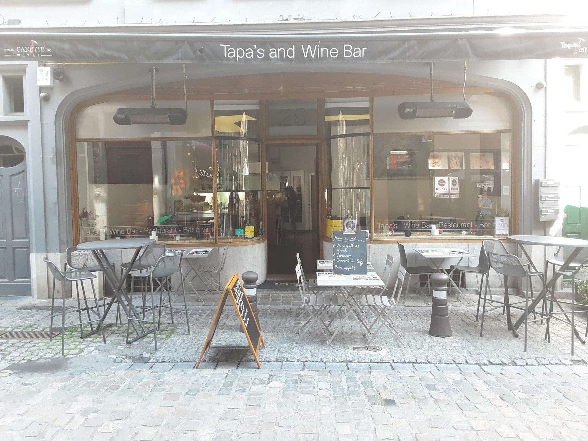 TapaSoif restaurant in Namur, Belgium