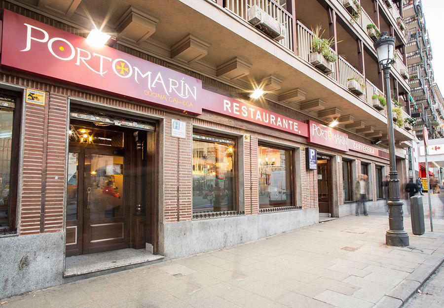 Portomarín restaurant in Madrid, Spain