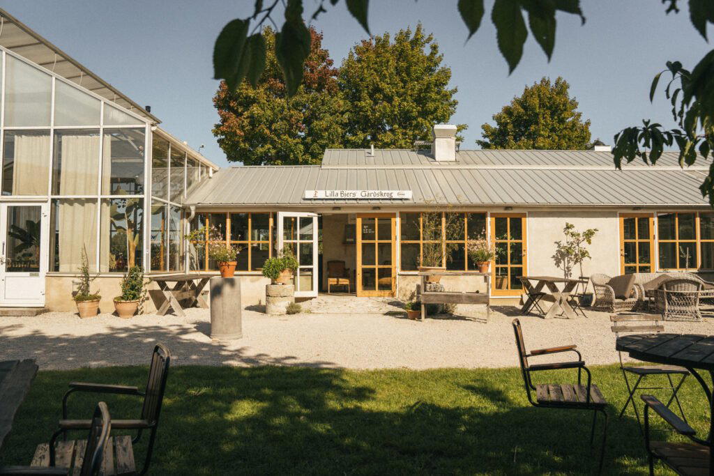 Lilla Bjers restaurant in Visby, Sweden