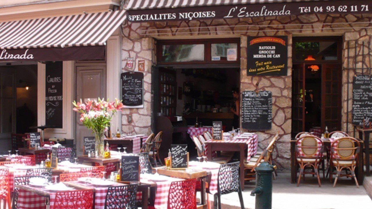 L'Escalinada restaurant in Nice, France