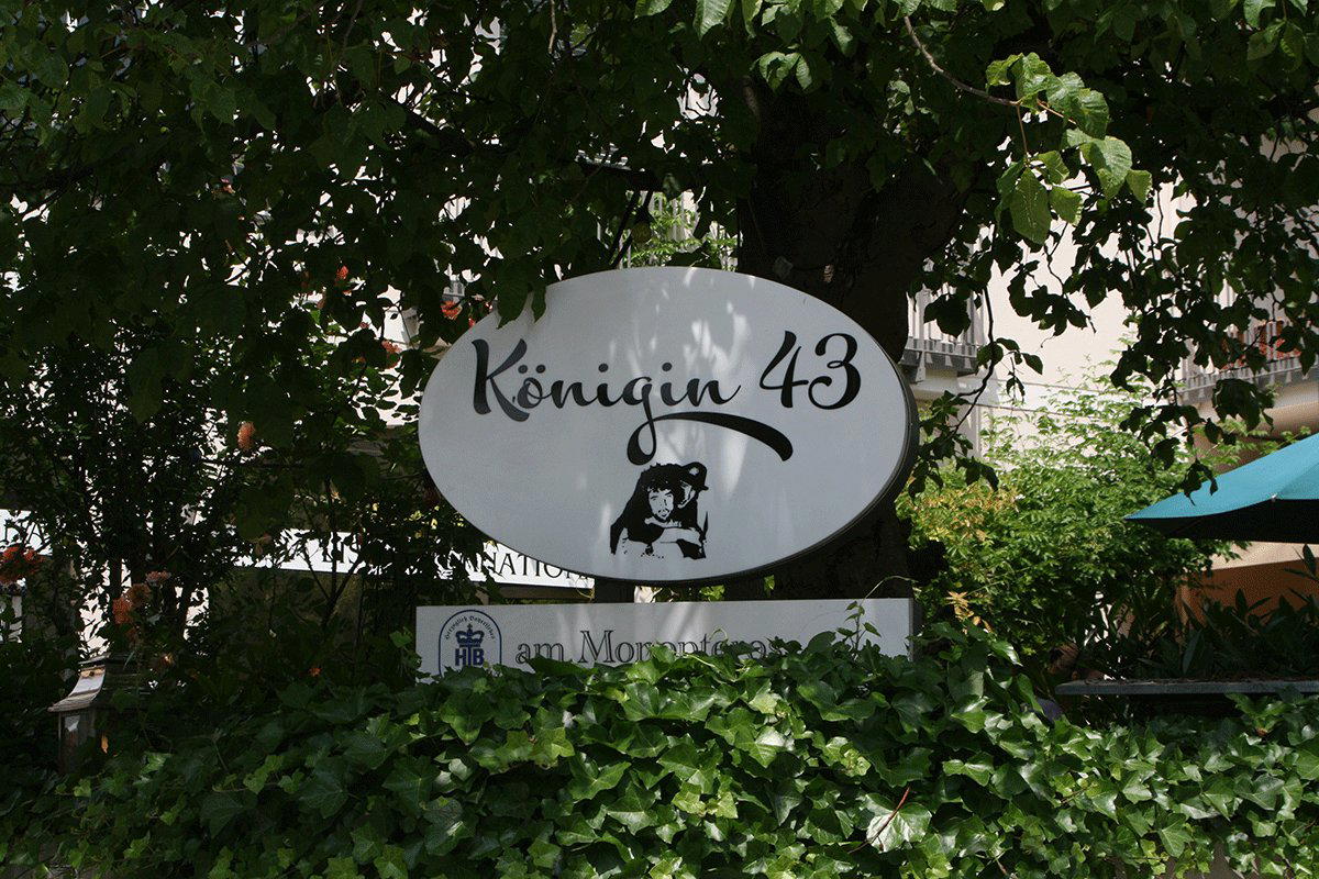 Königin 43 restaurant in Munich, Germany