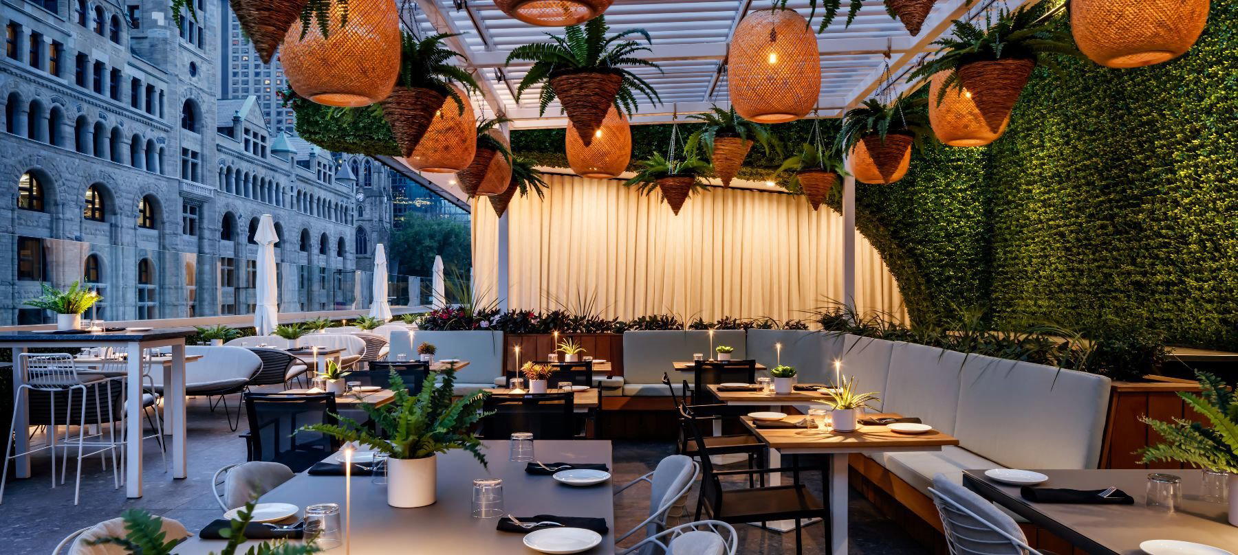 Terrasse Belvu restaurant in Montréal, Canada