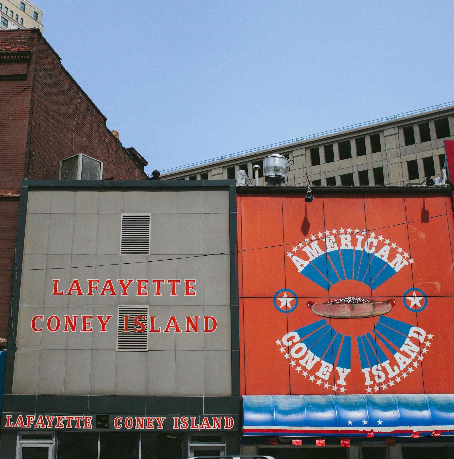 Lafayette Coney Island restaurant in Detroit, United States
