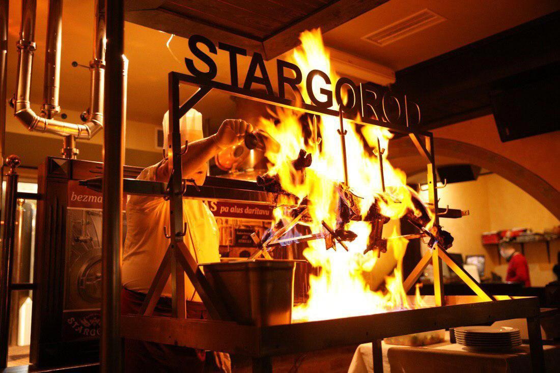 BBQ restaurant in Riga, Latvia