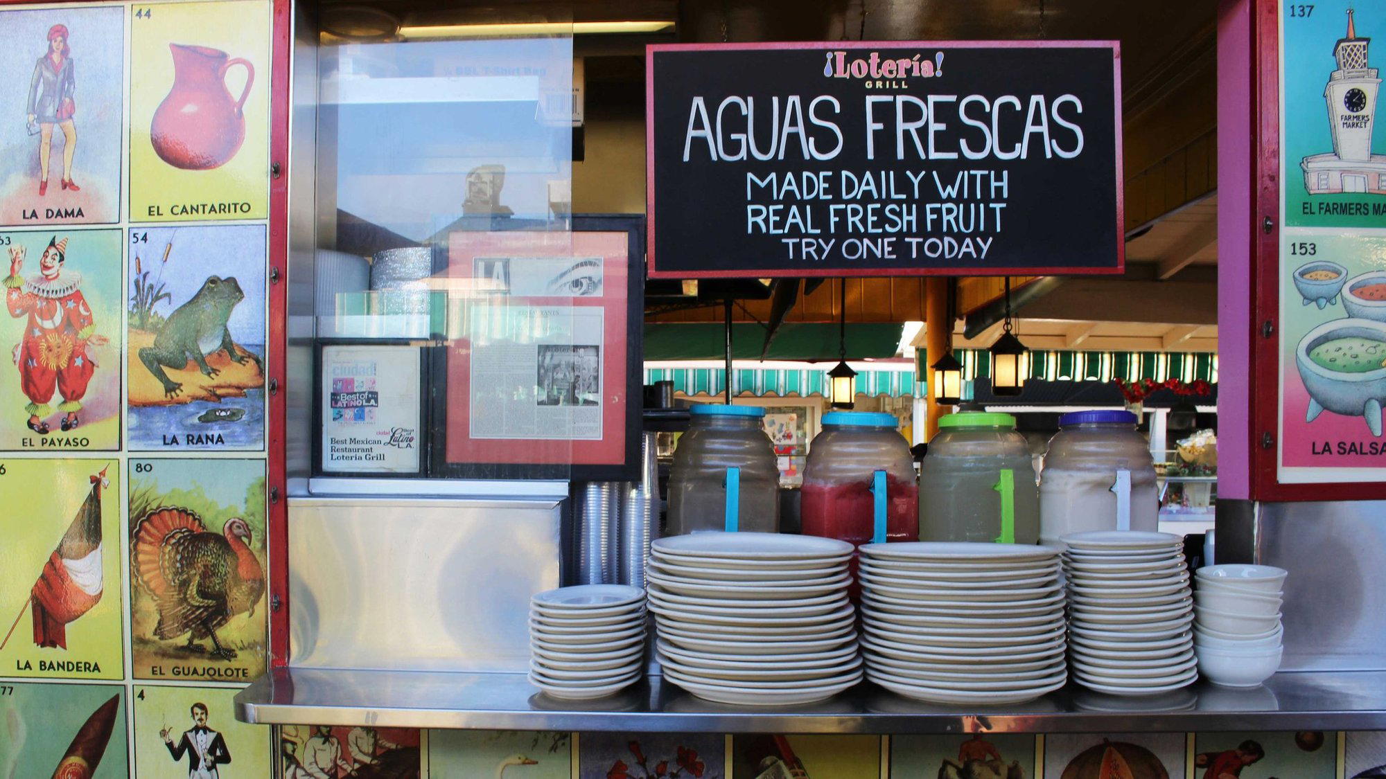 Loteria Grill restaurant in Los Angeles, United States