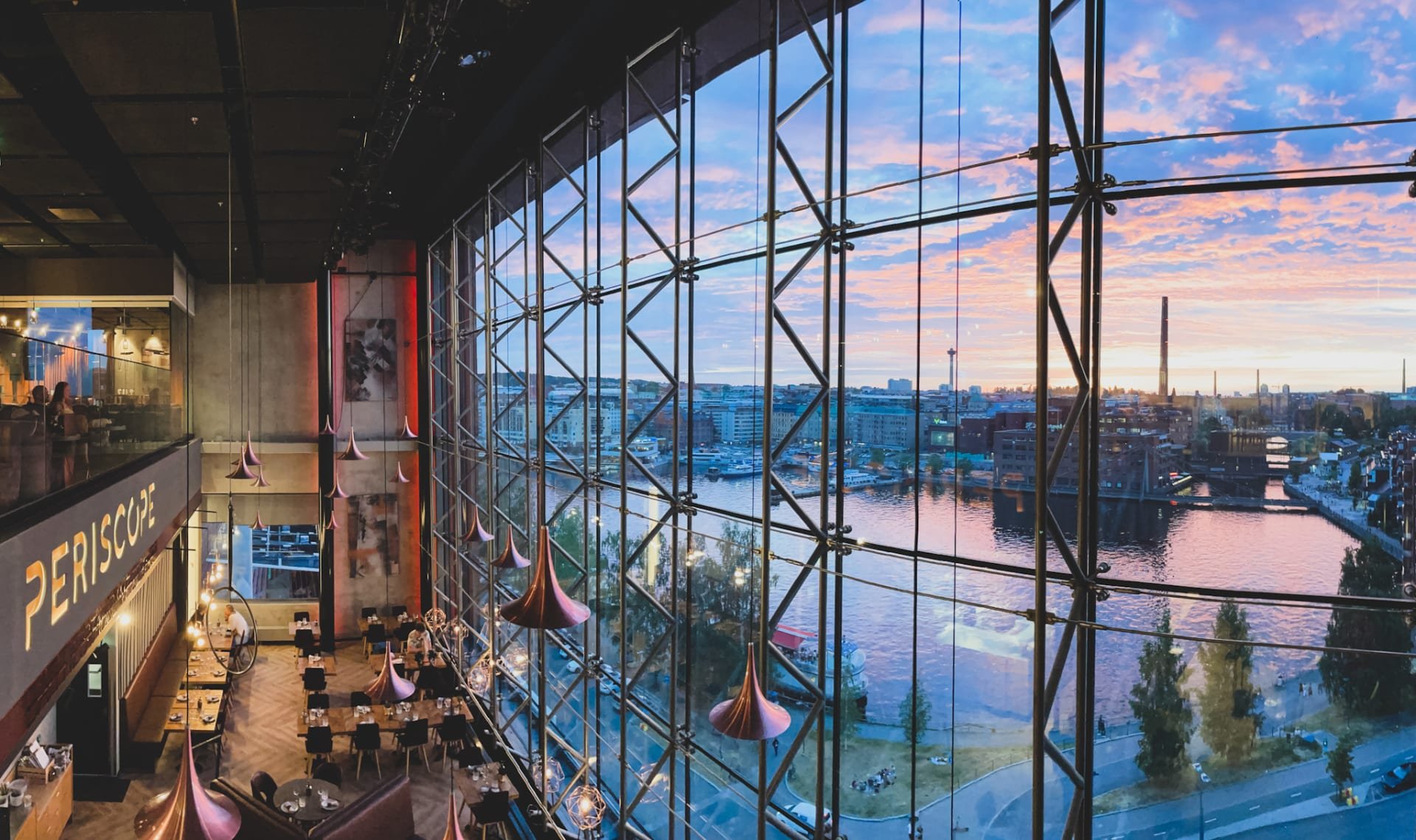 Periscope restaurant in Tampere