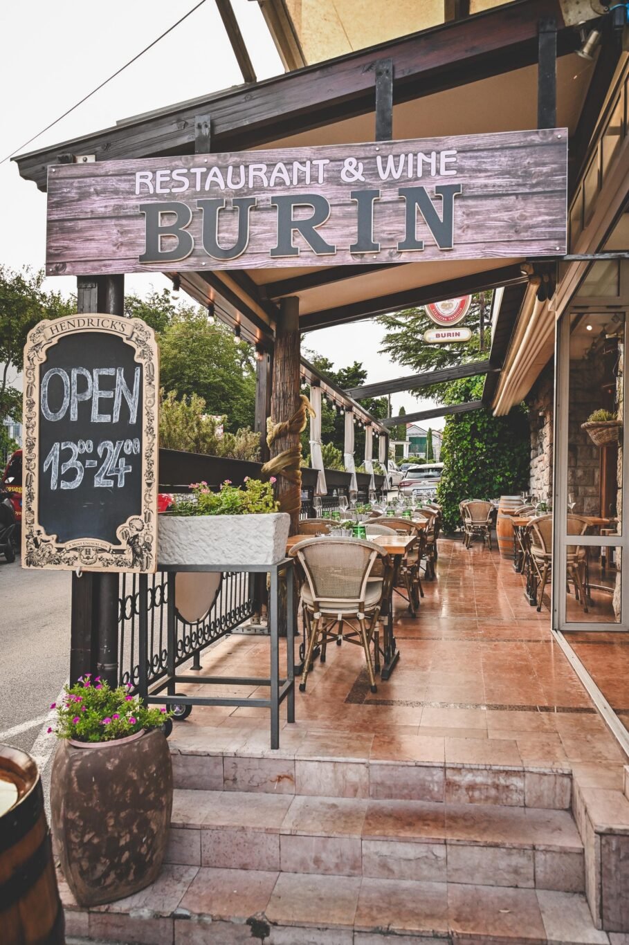 Burin restaurant in Crikvenica, Croatia