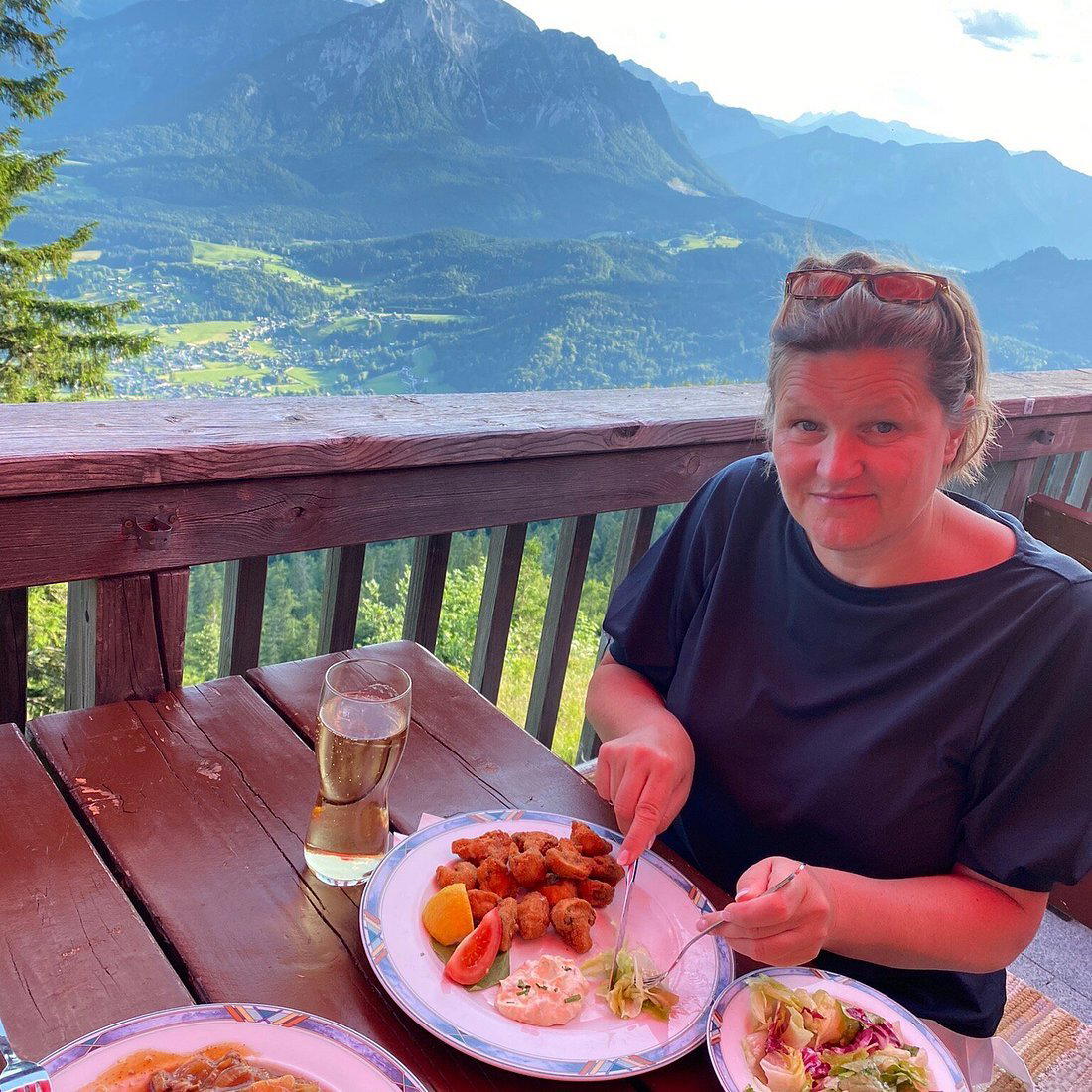 Loserhütte restaurant in Altaussee, Austria