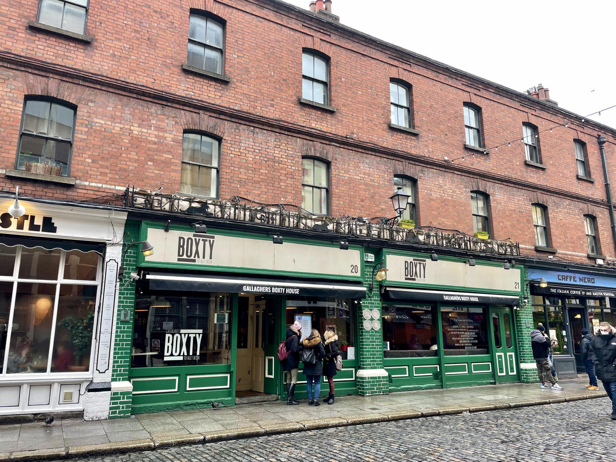 Gallaghers Boxty House restaurant in Dublin, Ireland