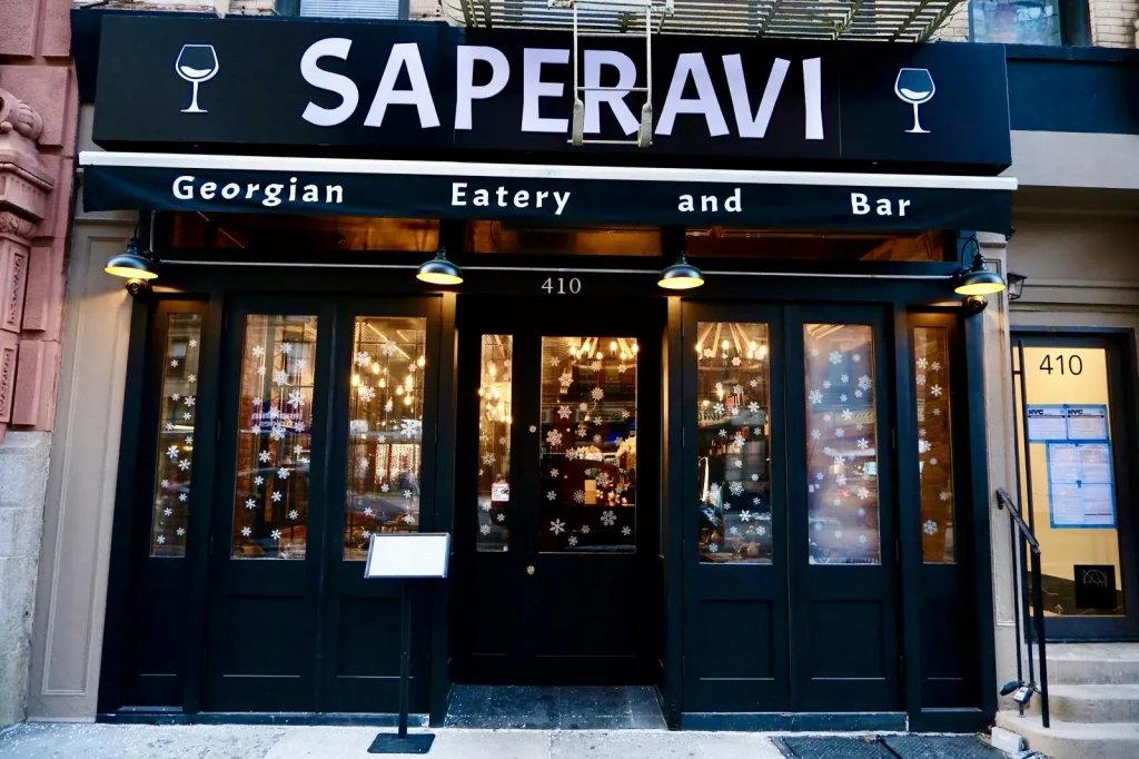 SAPERAVI restaurant in New York City, United States