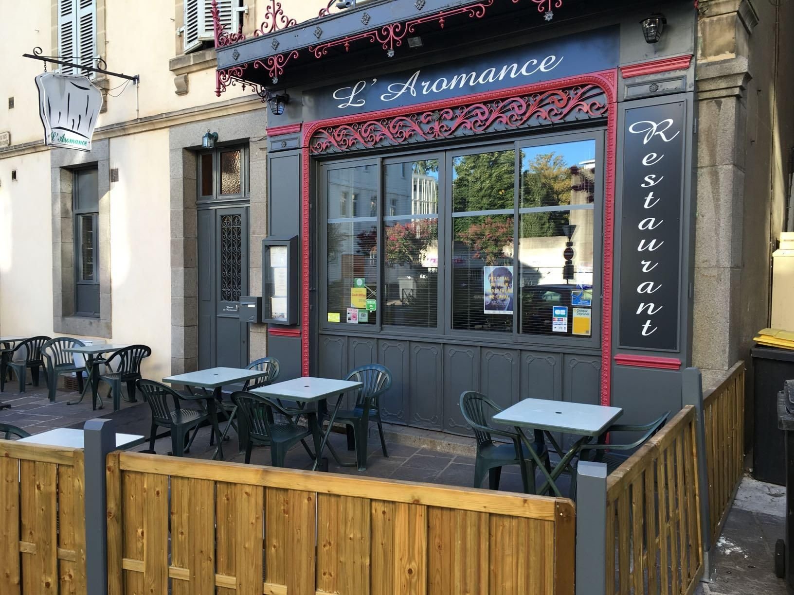 L'Aromance restaurant in Laval