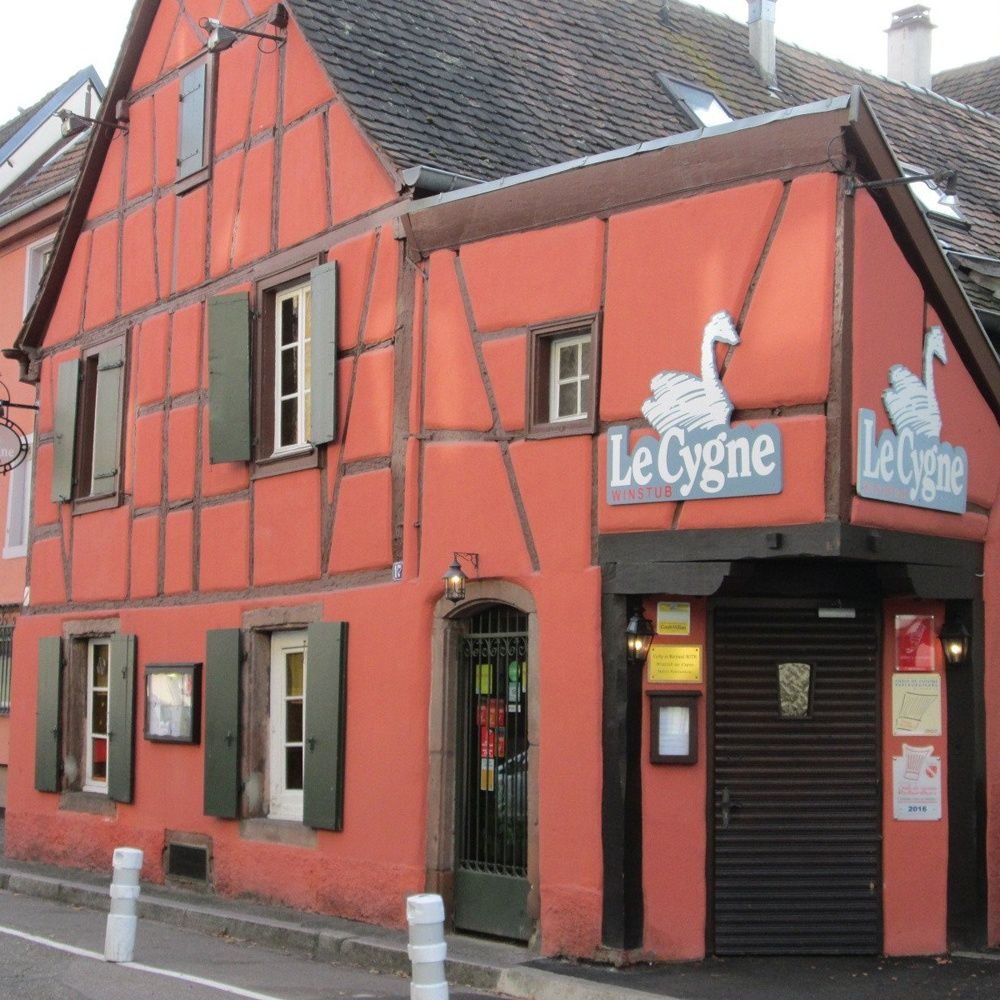 Au Cygne restaurant in Colmar, France