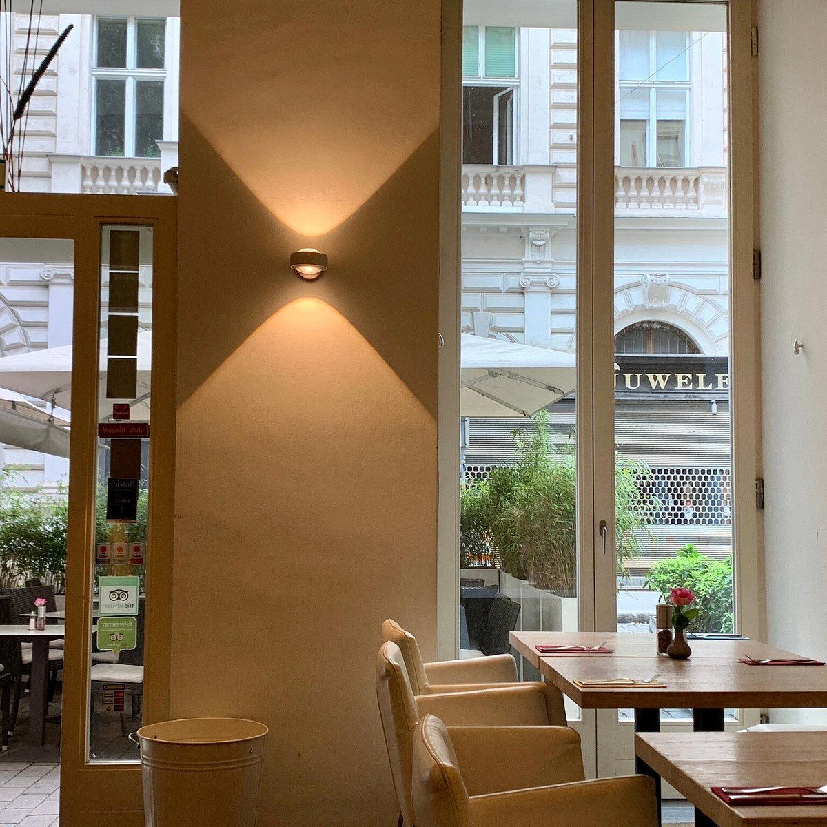 Porzellan restaurant in Vienna, Austria