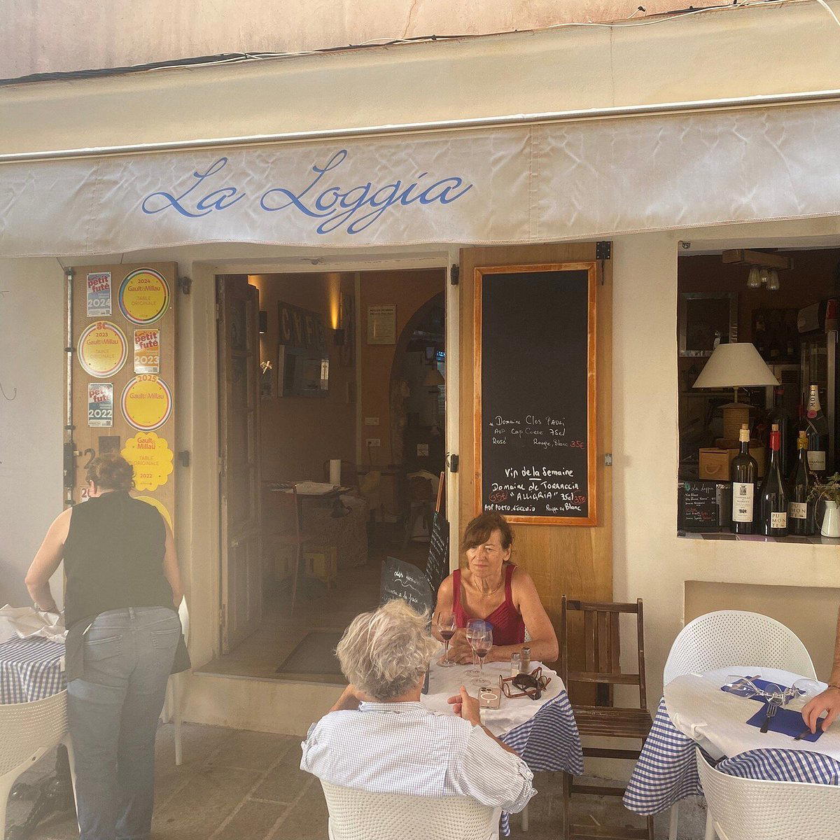 La Loggia restaurant in Bonifacio, France
