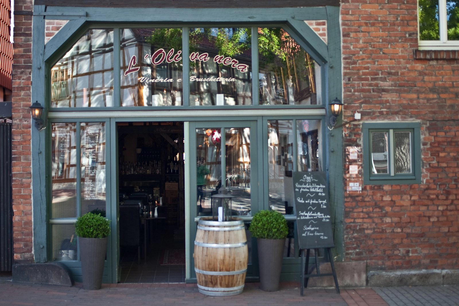 L'Oliva Nera restaurant in Wolfsburg, Germany