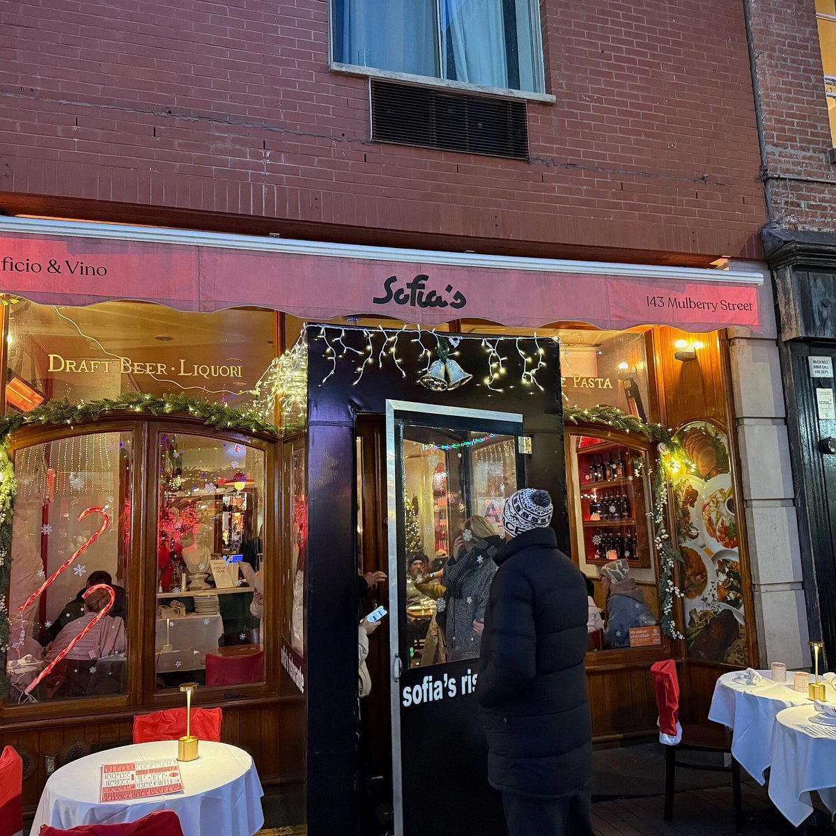 Sofia's of Little Italy restaurant in New York City, United States