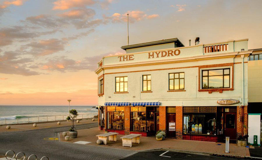 Esplanade restaurant in Dunedin