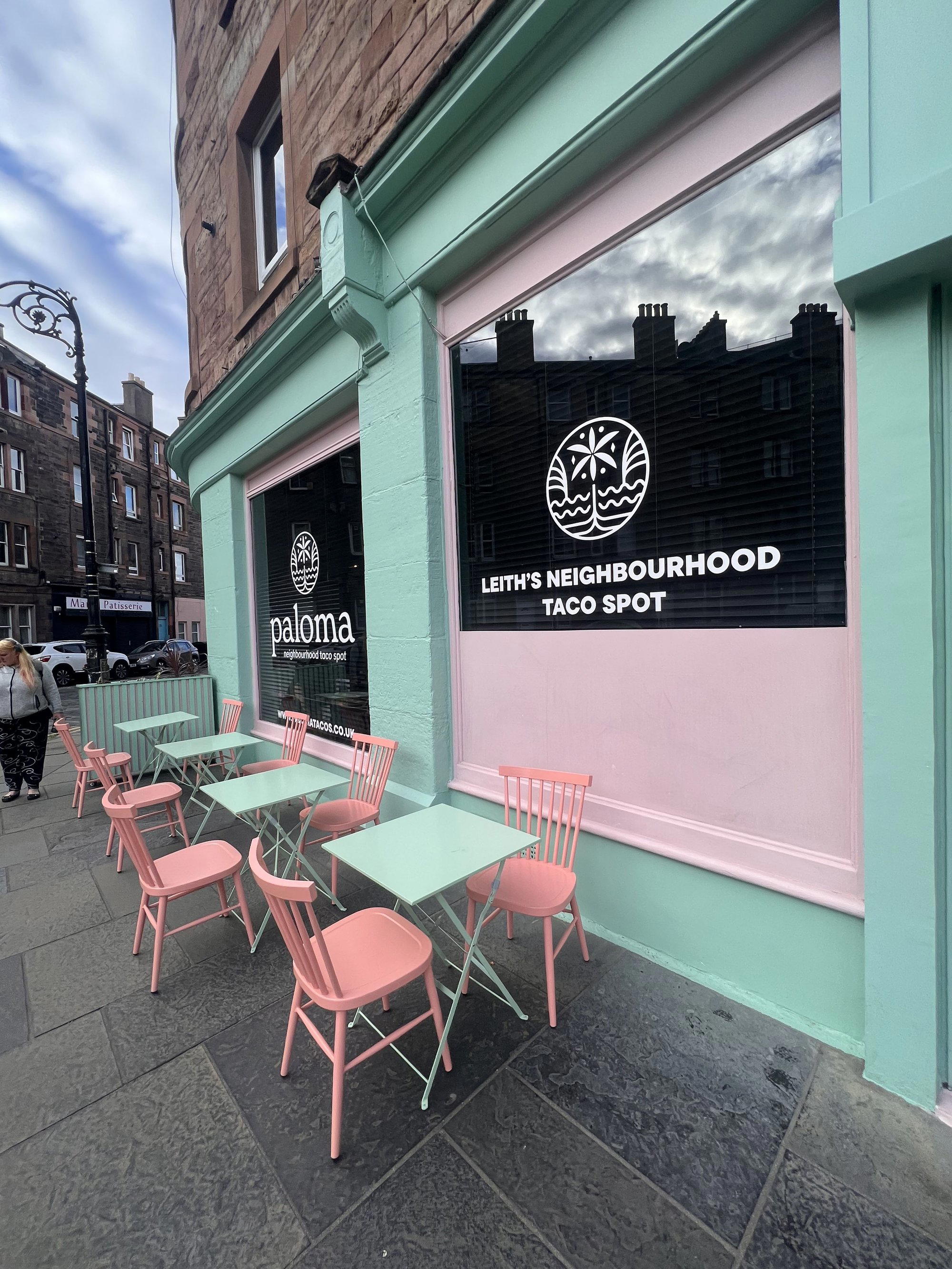 Paloma restaurant in Edinburgh, United Kingdom