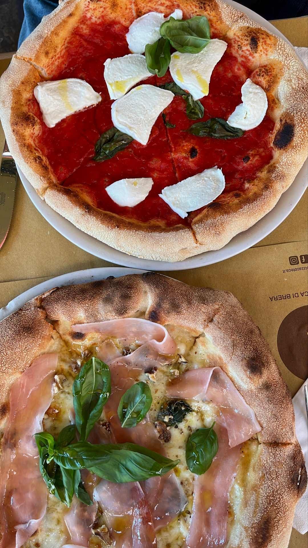 Pizzacoteca di Brera restaurant in Milan, Italy