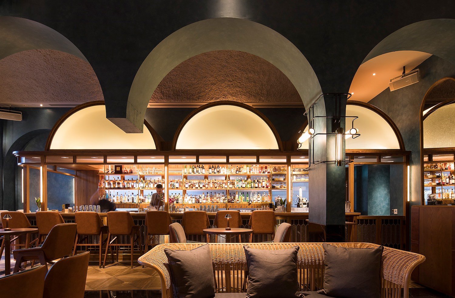 Origin Grill in Shangri-la Hotel restaurant in Singapore, Singapore