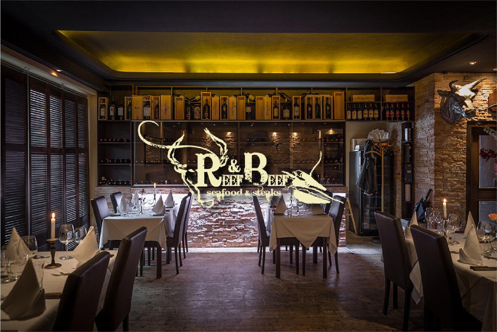 Reef and Beef Düsseldorf restaurant in Düsseldorf, Germany