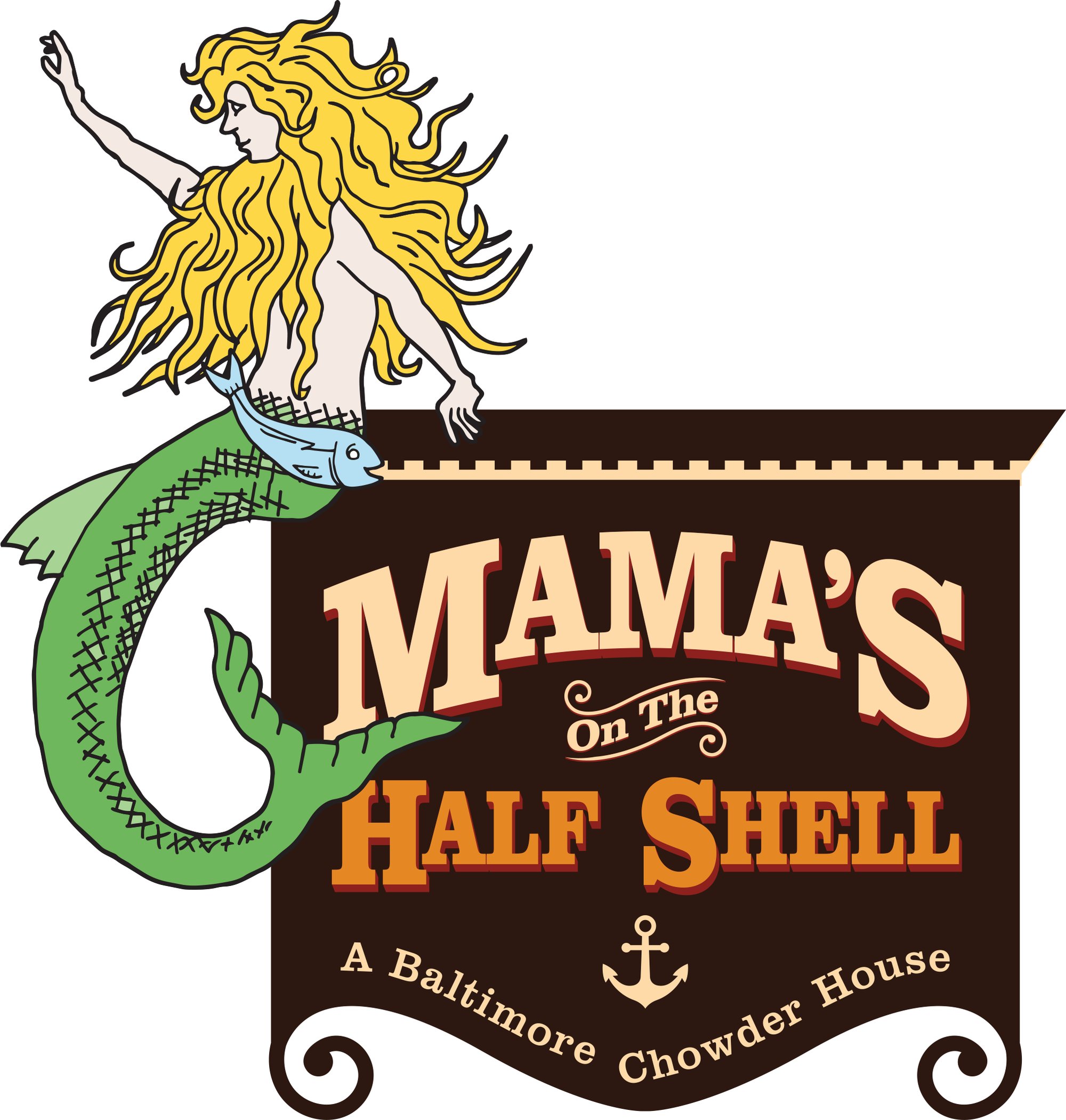 Mama's on the Half Shell restaurant in Baltimore, United States