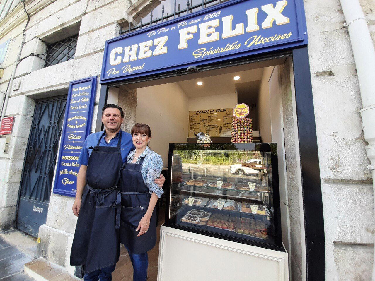 Chez Félix restaurant in Nice, France