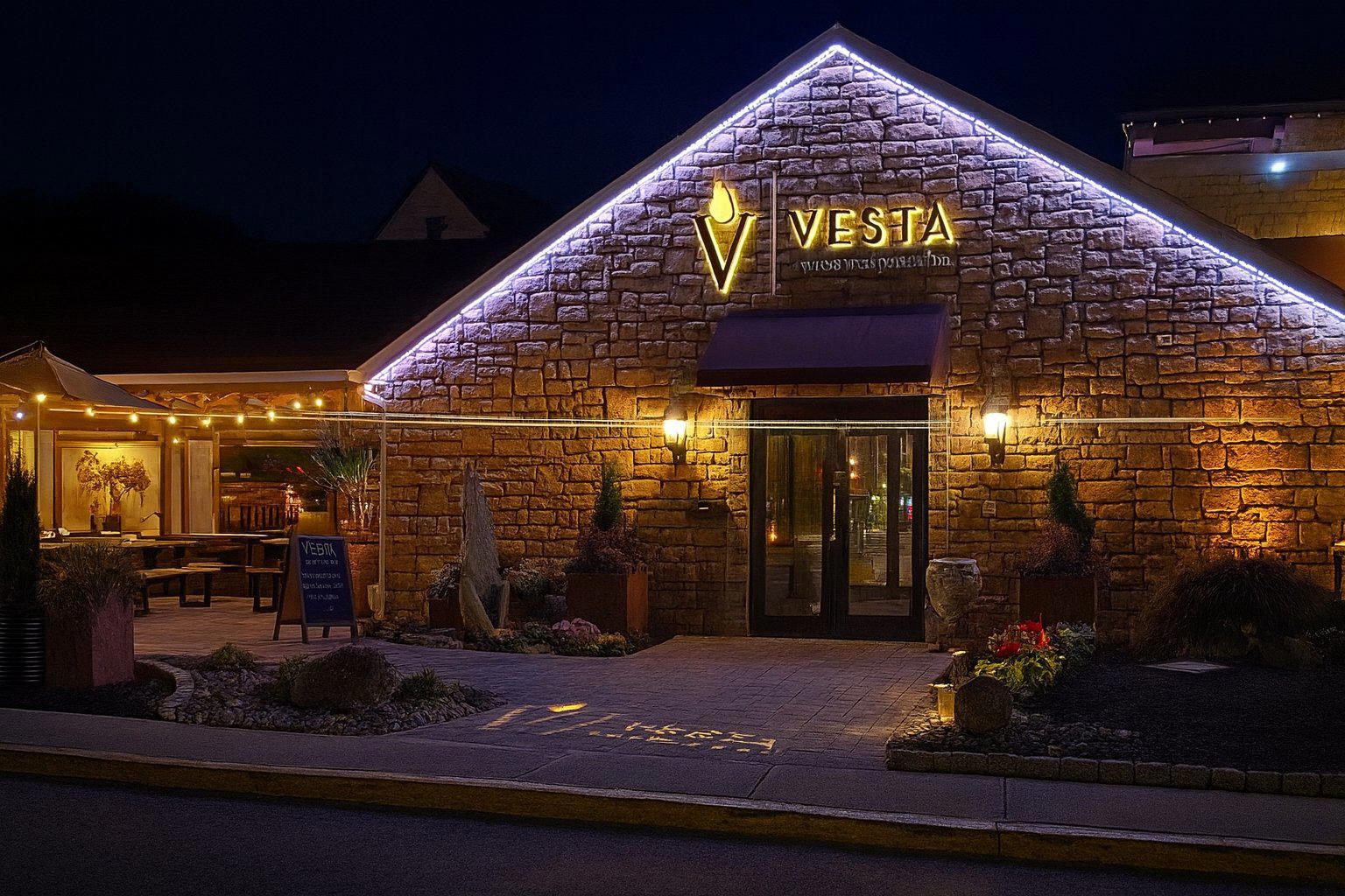 Vesta Wood-Fired restaurant in East Rutherford, United States