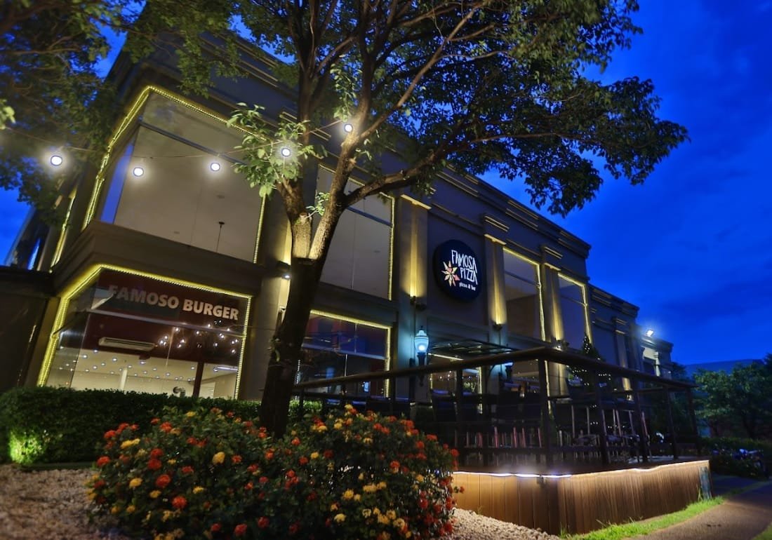 Famosa Pizza restaurant in Ribeirao Preto, Brazil