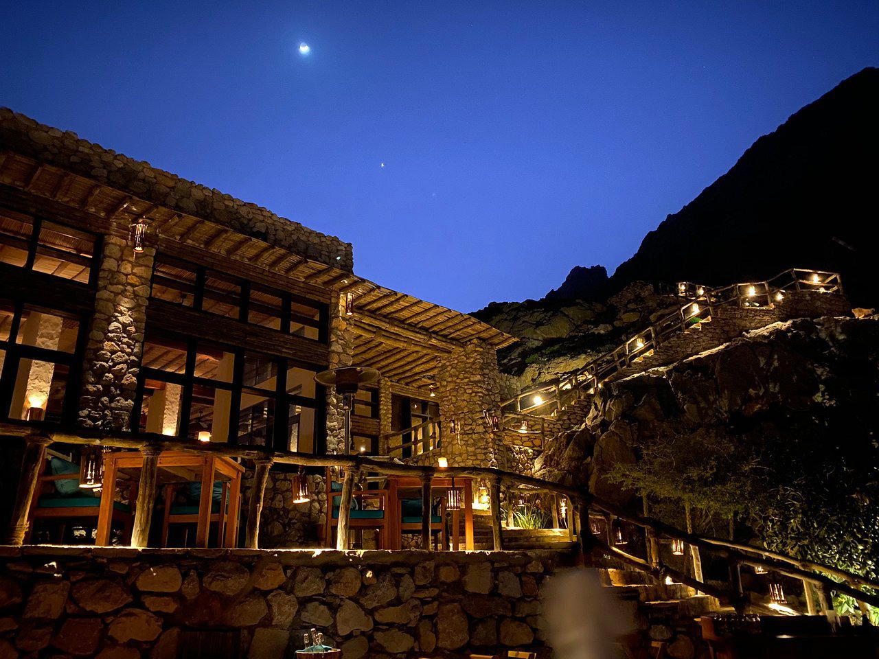 Sense on the Edge restaurant in Muscat