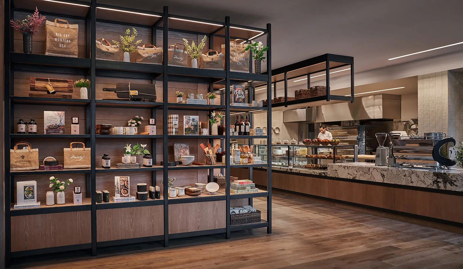 Wildflower Market, Restaurant in Big Sky
