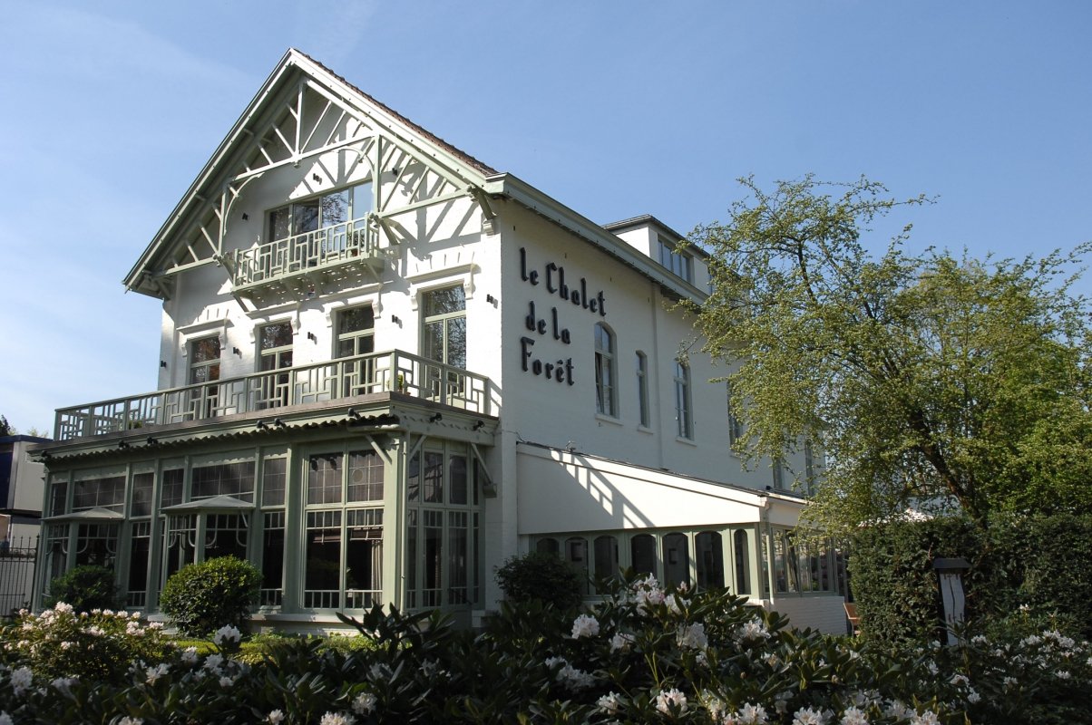 Le Chalet de la Forêt restaurant in Uccle Ukkel, Belgium
