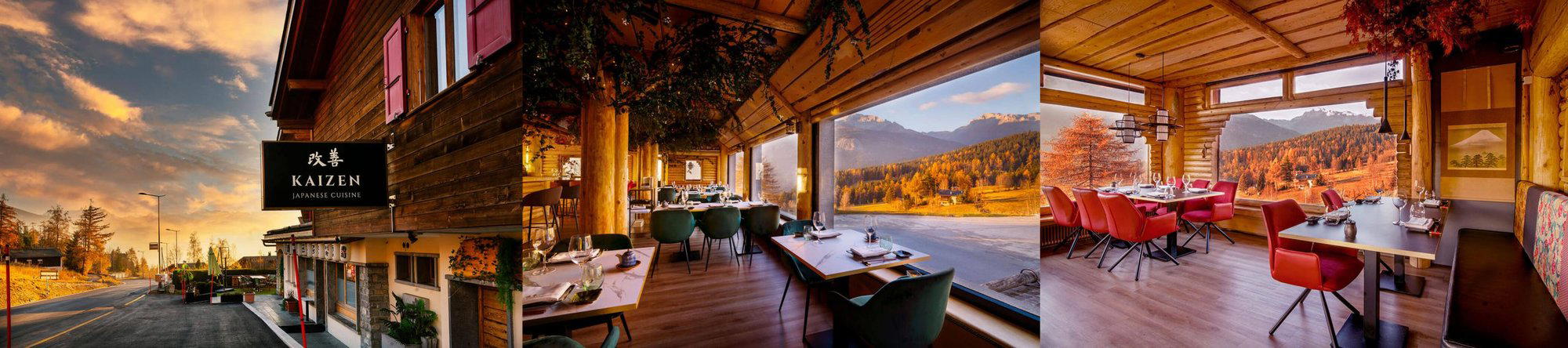 Kaizen Japanese Cuisine restaurant in Crans, Switzerland